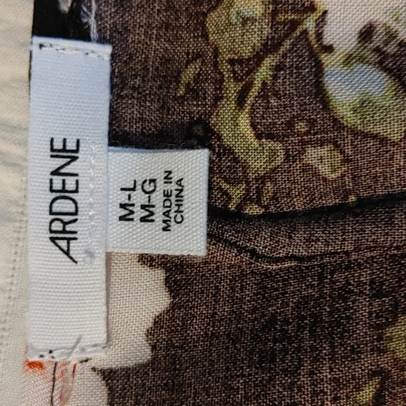 💚NWT Women's Ardene Black Floral Kimono - Picture 5 of 7